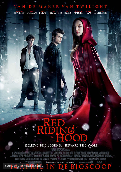 Red Riding Hood - Dutch Movie Poster