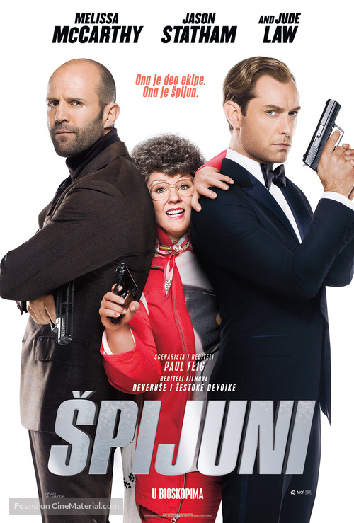 Spy - Serbian Movie Poster