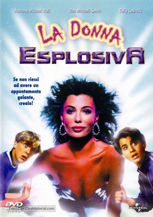 Weird Science - Italian DVD movie cover