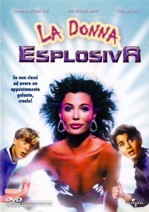 Weird Science - Italian DVD movie cover