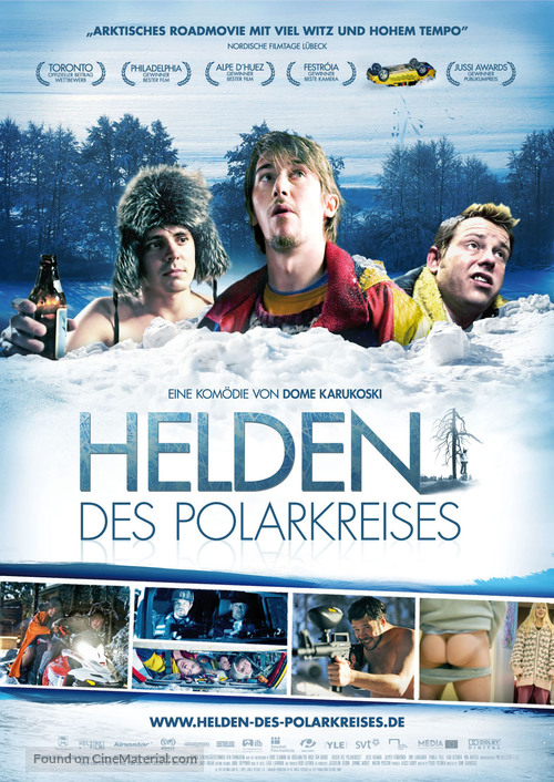 Napapiirin sankarit - German Movie Poster
