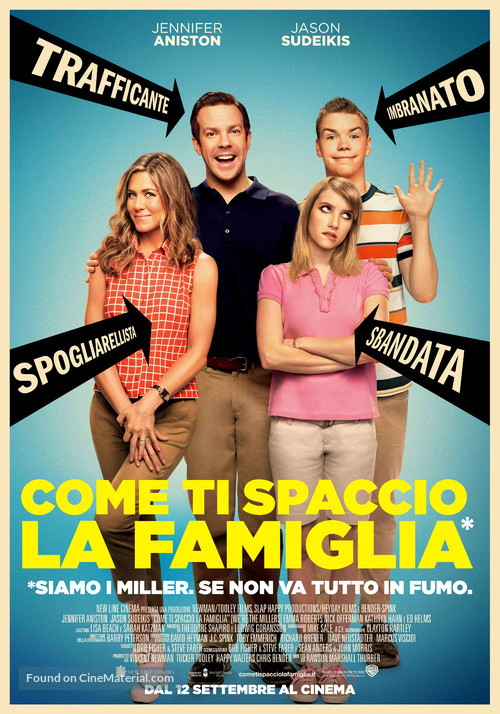 We&#039;re the Millers - Italian Movie Poster