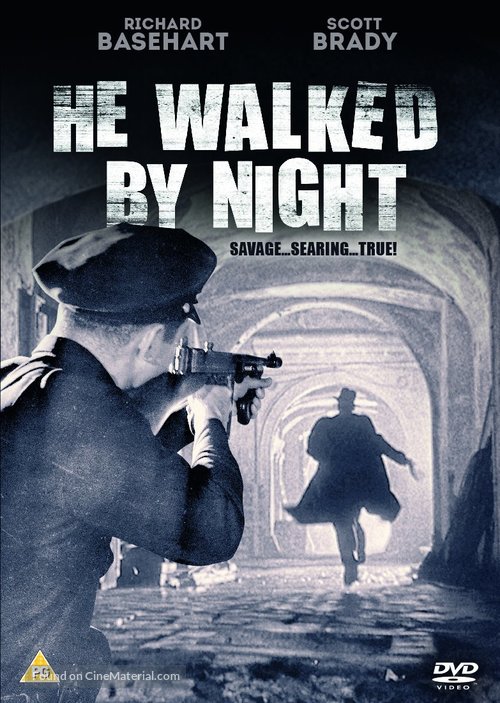 He Walked by Night - British DVD movie cover