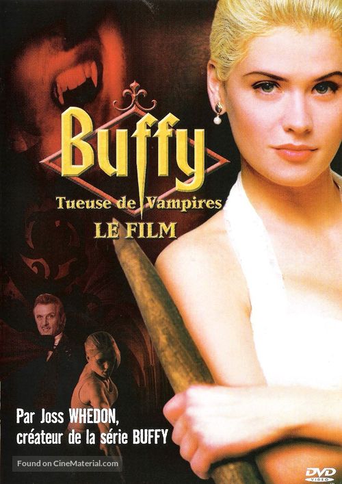 Buffy The Vampire Slayer - French DVD movie cover