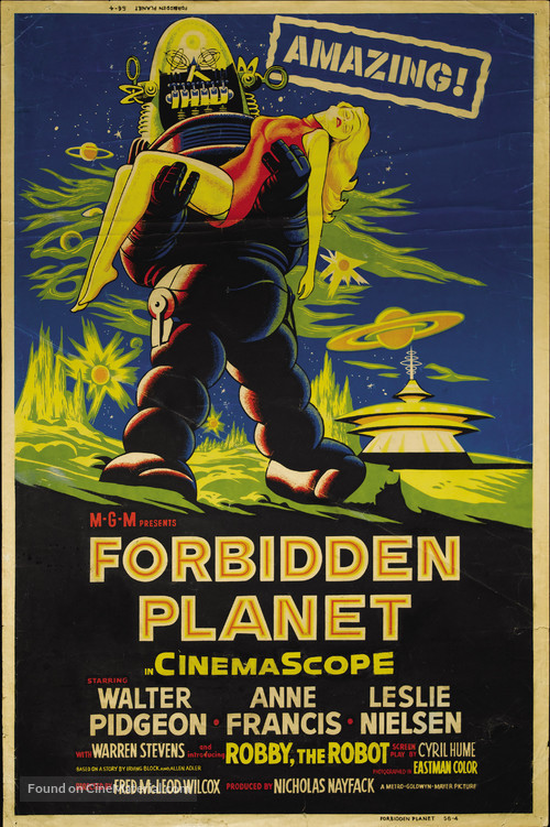 Forbidden Planet - Movie Poster