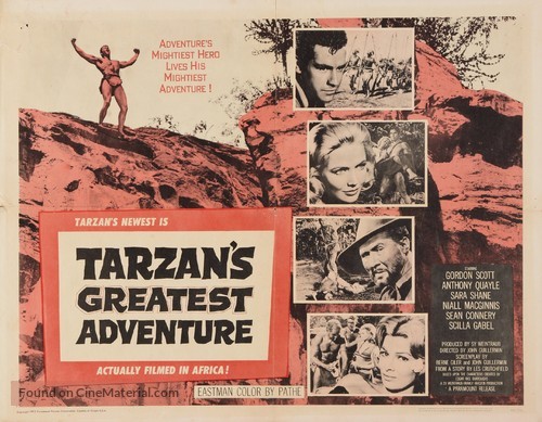 Tarzan&#039;s Greatest Adventure - Movie Poster