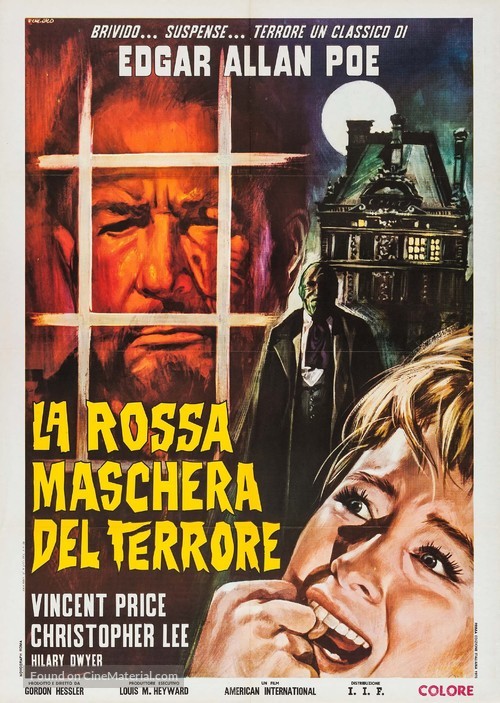 The Oblong Box - Italian Movie Poster