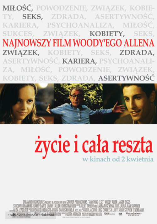 Anything Else - Polish Movie Poster