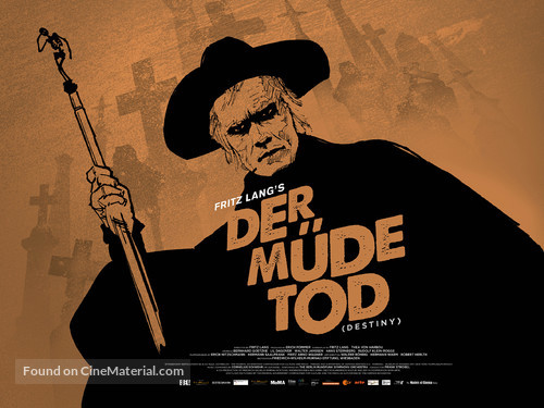 Der m&uuml;de Tod - British Movie Poster