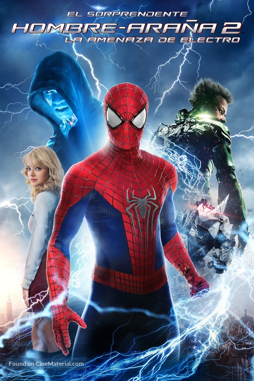 The Amazing Spider-Man 2 - Argentinian DVD movie cover