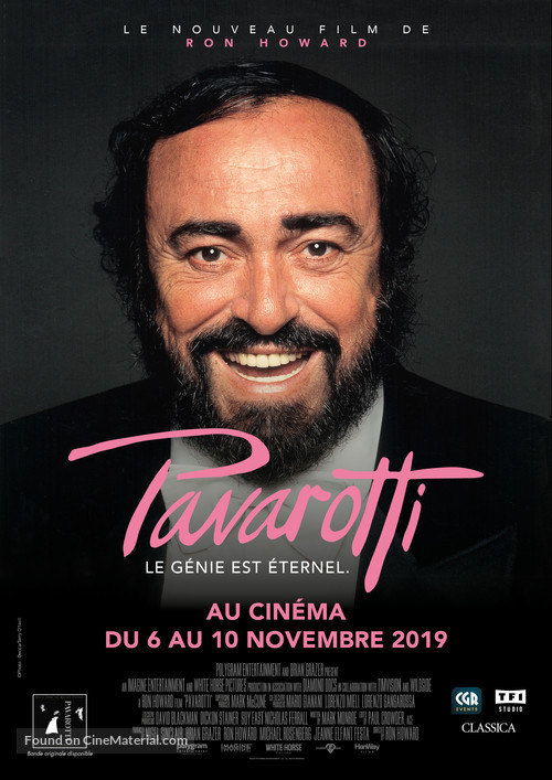 Pavarotti - French Movie Poster