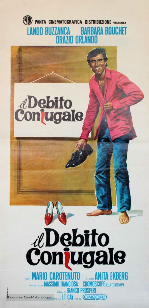 Il debito coniugale - Italian Movie Poster