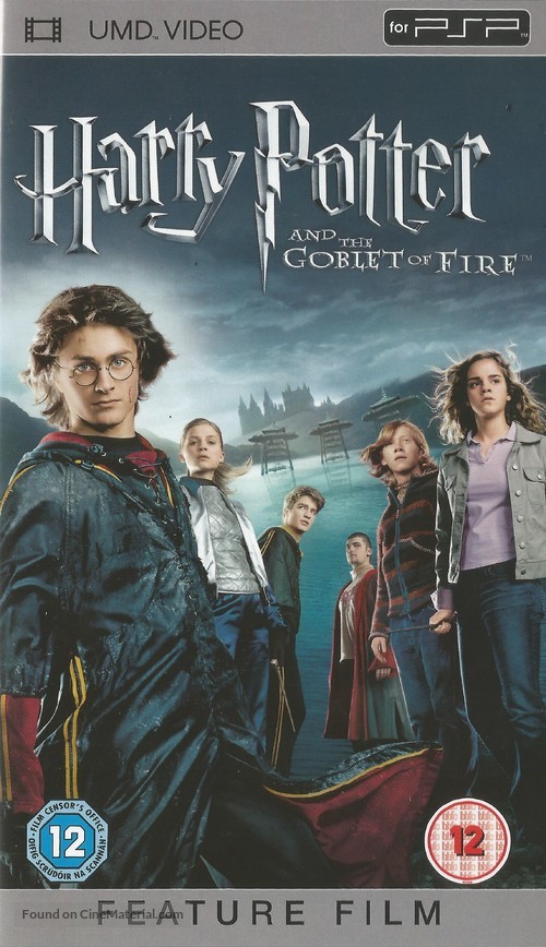Harry Potter and the Goblet of Fire - British Movie Cover
