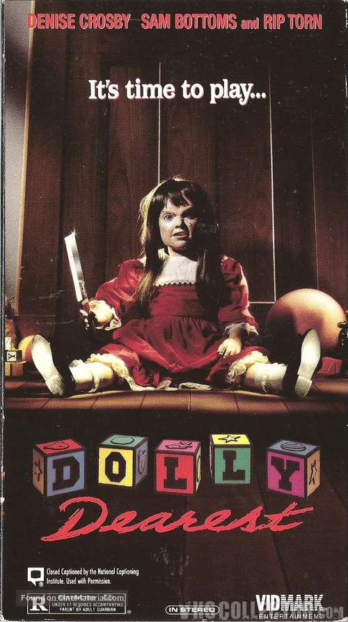 Dolly Dearest - VHS movie cover