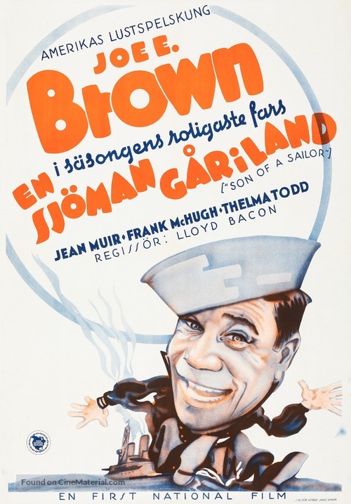 Son of a Sailor - Swedish Movie Poster