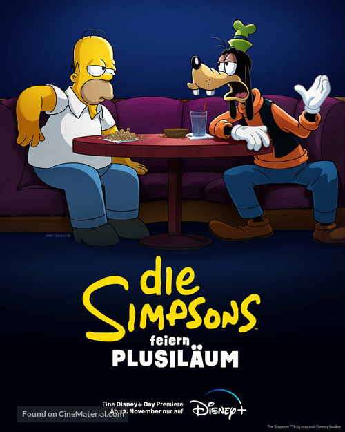 The Simpsons in Plusaversary - German Movie Poster