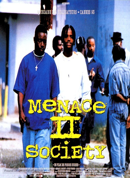 Menace II Society - French Movie Poster
