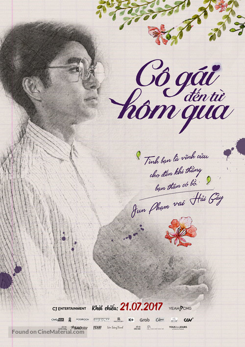 Co gai den tu hom qua - Vietnamese Movie Poster