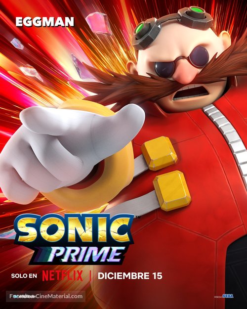 &quot;Sonic Prime&quot; - Ecuadorian Movie Poster