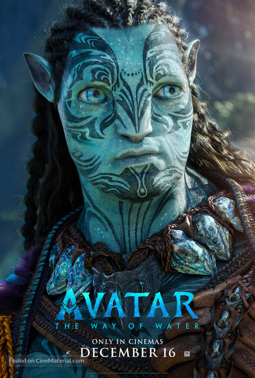 Avatar: The Way of Water - British Movie Poster