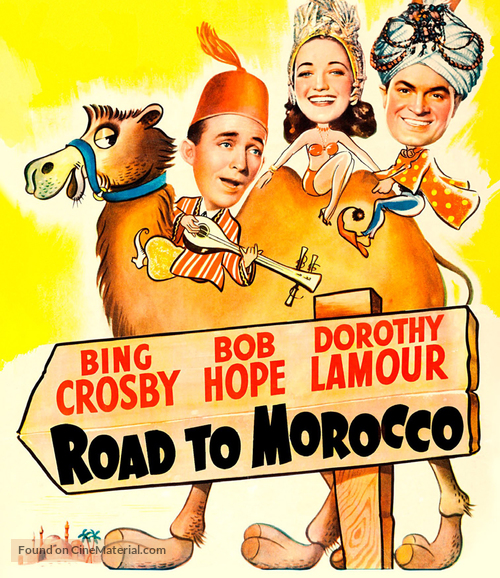Road to Morocco - Blu-Ray movie cover