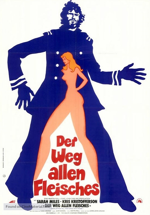 The Sailor Who Fell from Grace with the Sea - German Movie Poster