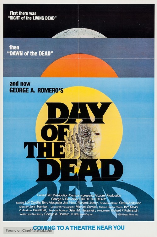 Day of the Dead - Advance movie poster