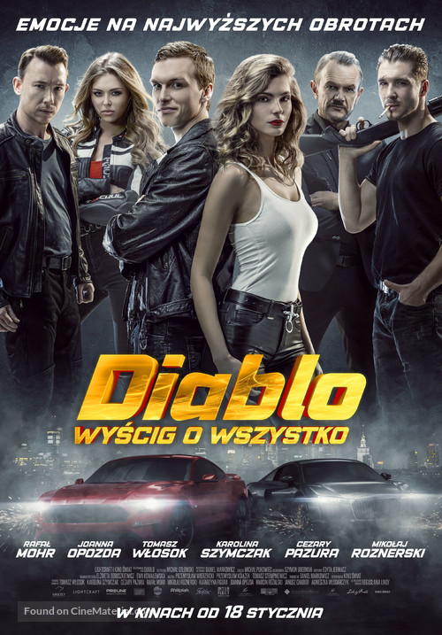 Diablo - Polish Movie Poster