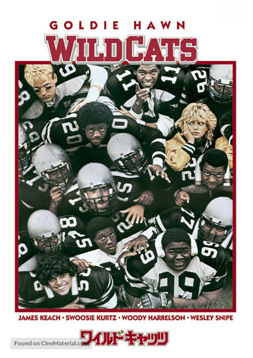 Wildcats - Japanese DVD movie cover