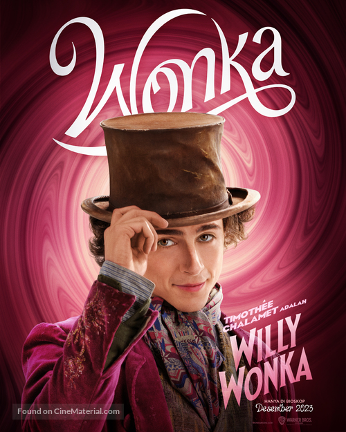 Wonka - Indonesian Movie Poster