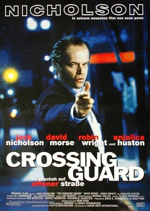 The Crossing Guard - German Movie Poster