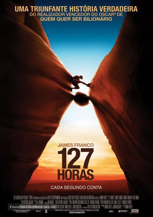 127 Hours - Portuguese Movie Poster