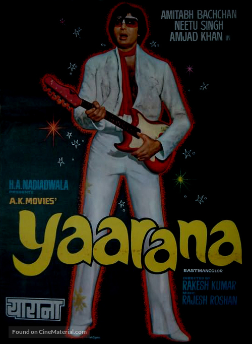 Yaarana - Indian Movie Poster