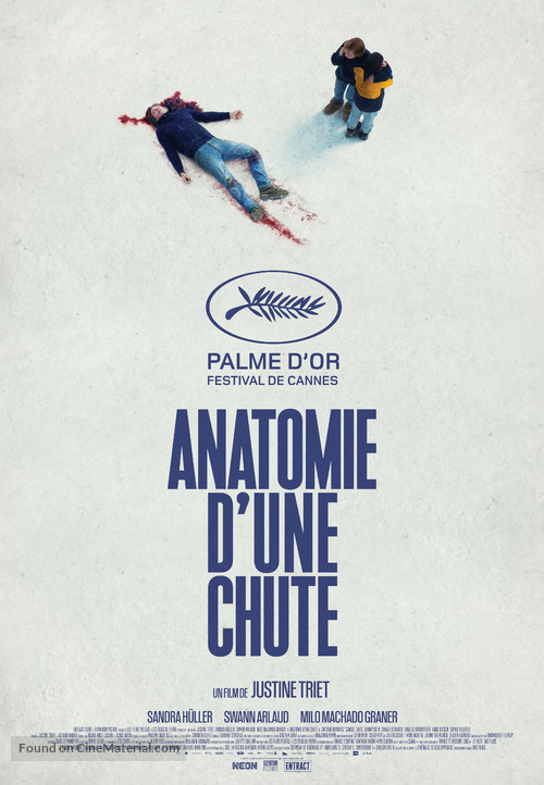 Anatomie d&#039;une chute - Canadian Movie Poster