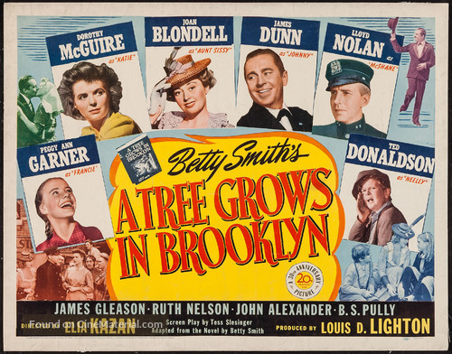 A Tree Grows in Brooklyn - Movie Poster