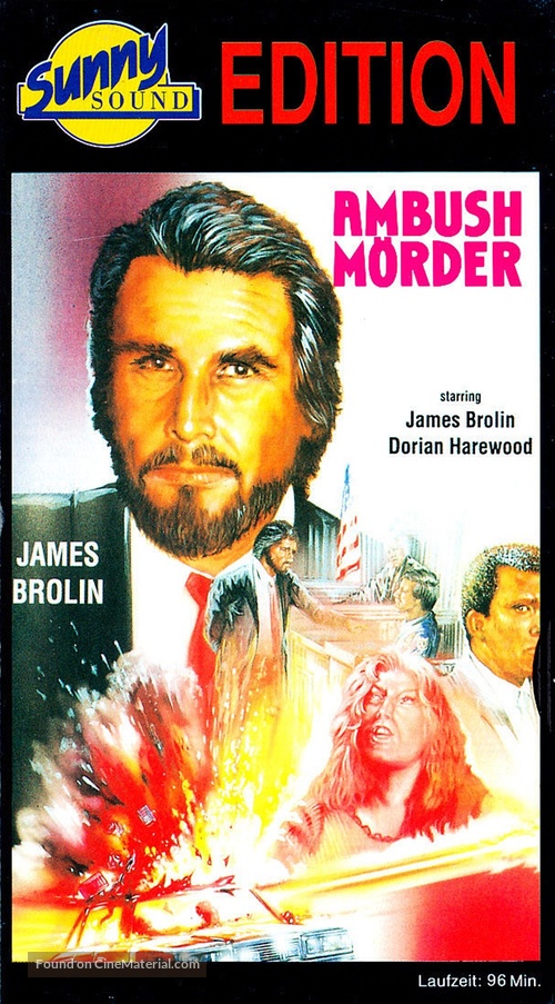 The Ambush Murders - German VHS movie cover