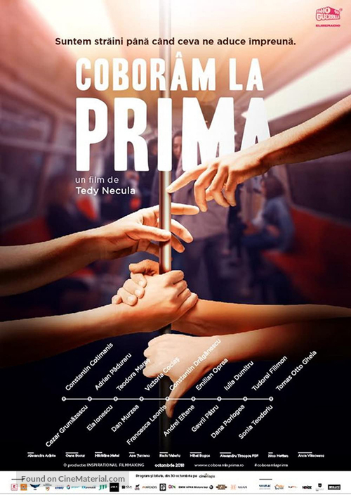 Cobor&acirc;m la prima - Romanian Movie Poster