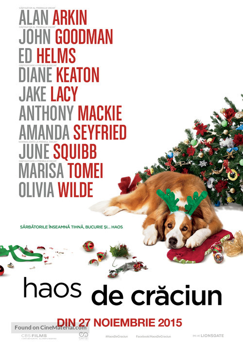 Love the Coopers - Romanian Movie Poster