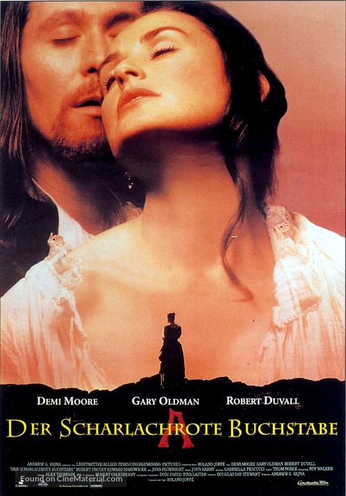 The Scarlet Letter - German Movie Poster