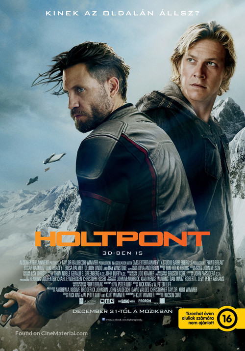 Point Break - Hungarian Movie Poster
