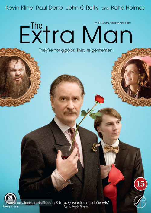 The Extra Man - Danish DVD movie cover