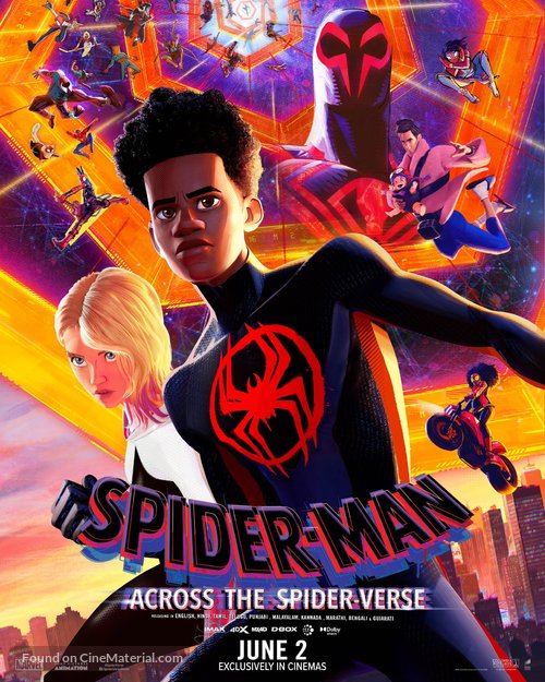 Spider-Man: Across the Spider-Verse - Indian Movie Poster