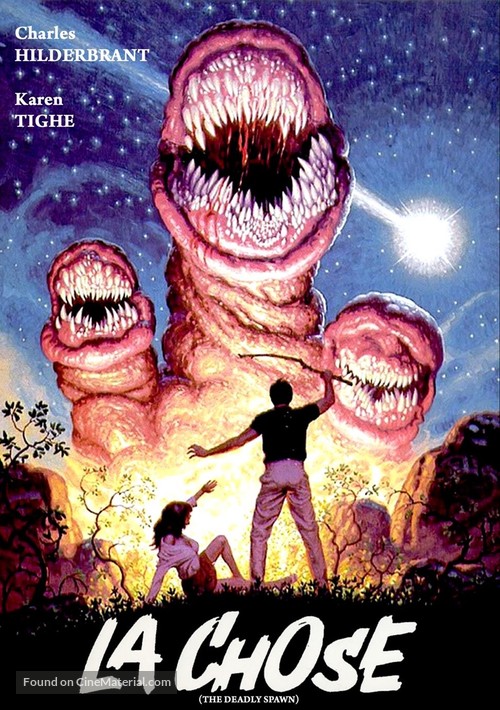 The Deadly Spawn - French VHS movie cover