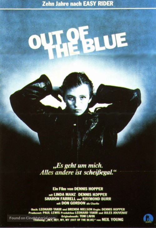 Out of the Blue - German Movie Poster