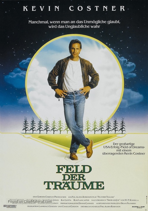 Field of Dreams - German Movie Poster