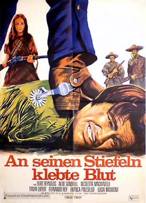 Navajo Joe - German Movie Poster
