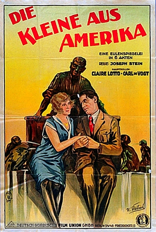 Die Kleine aus Amerika - German Movie Poster