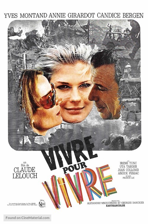 Vivre pour vivre - French Movie Poster