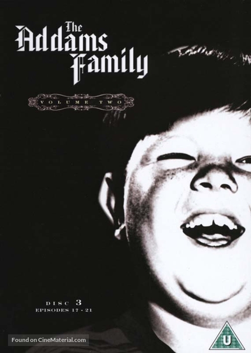 &quot;The Addams Family&quot; - British DVD movie cover