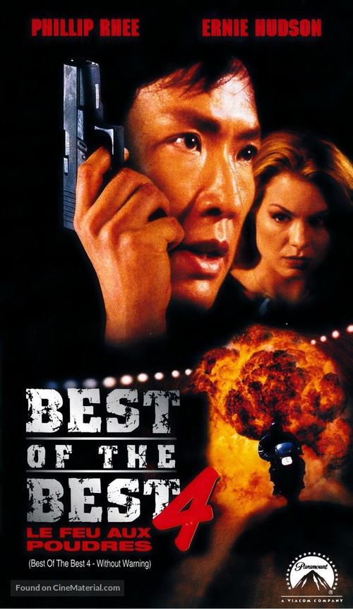 Best of the Best: Without Warning - French VHS movie cover